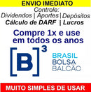 Planilha De Controle Ações Fii Dividendos Proventos Buy Hold