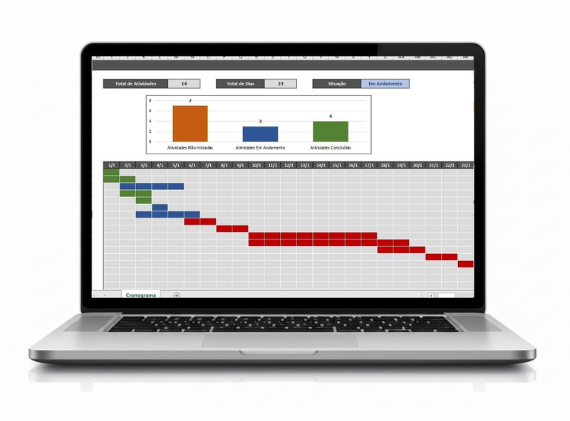 Task Control Spreadsheet + Activity Schedule