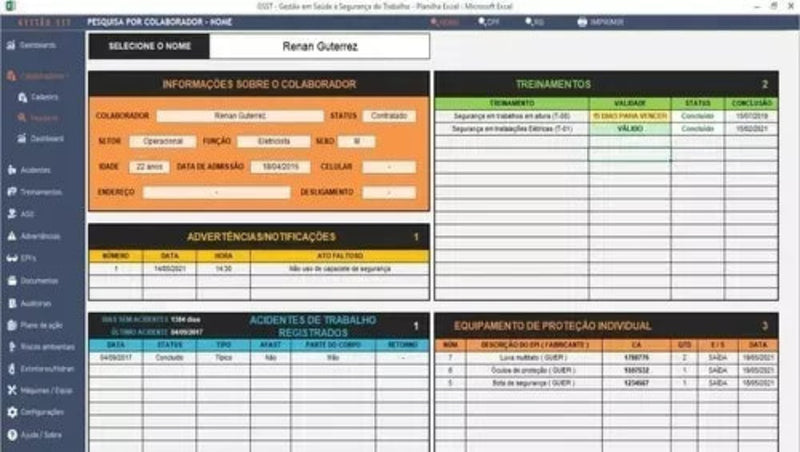 Sistema Segurança Do Trabalho Gestão Sst