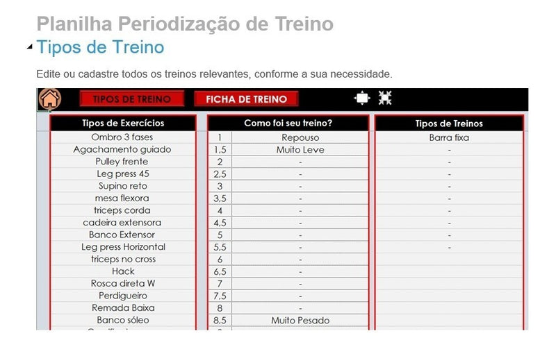 Sistema Periodização De Treino Para Personal