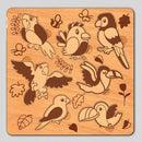 50 Quebra Cabeças Pedagógico Infantil Corte A Laser Vetor