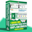 8000 Mil Planilhas Para Excel 100% Editáveis + Super Bônus