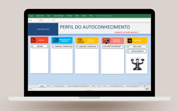 Teste De Perfil Comportamental Planilhas Disc Excel Rh