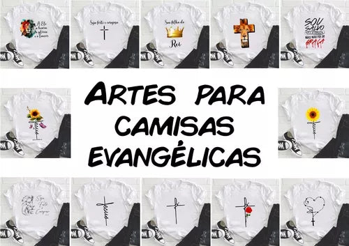 Kit Estampa Evangélicas E Frases Motivacionais + 120 Arquivo