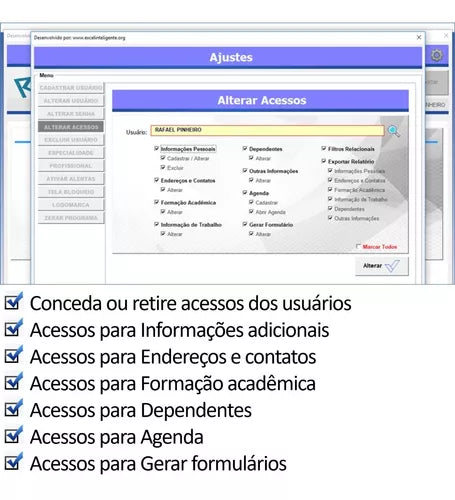 Sistema Agenda, Clientes, Dentista, Consultório, Médicos