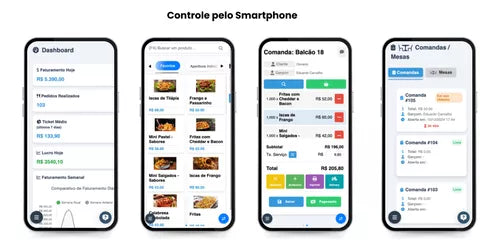 Sistema Controle De Caixa Estoque Padarias Bares Comanda
