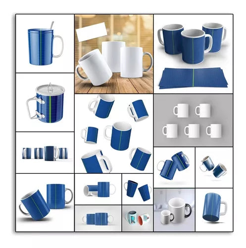 Pack De Mockups De Canecas Editáveis