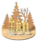 Pacote Natal Vetores Pet Corte Laser Cnc Mdf + Bônus