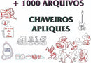 Pacote +1000 Vetores Chaveiros Lembrança Cnc Laser Router